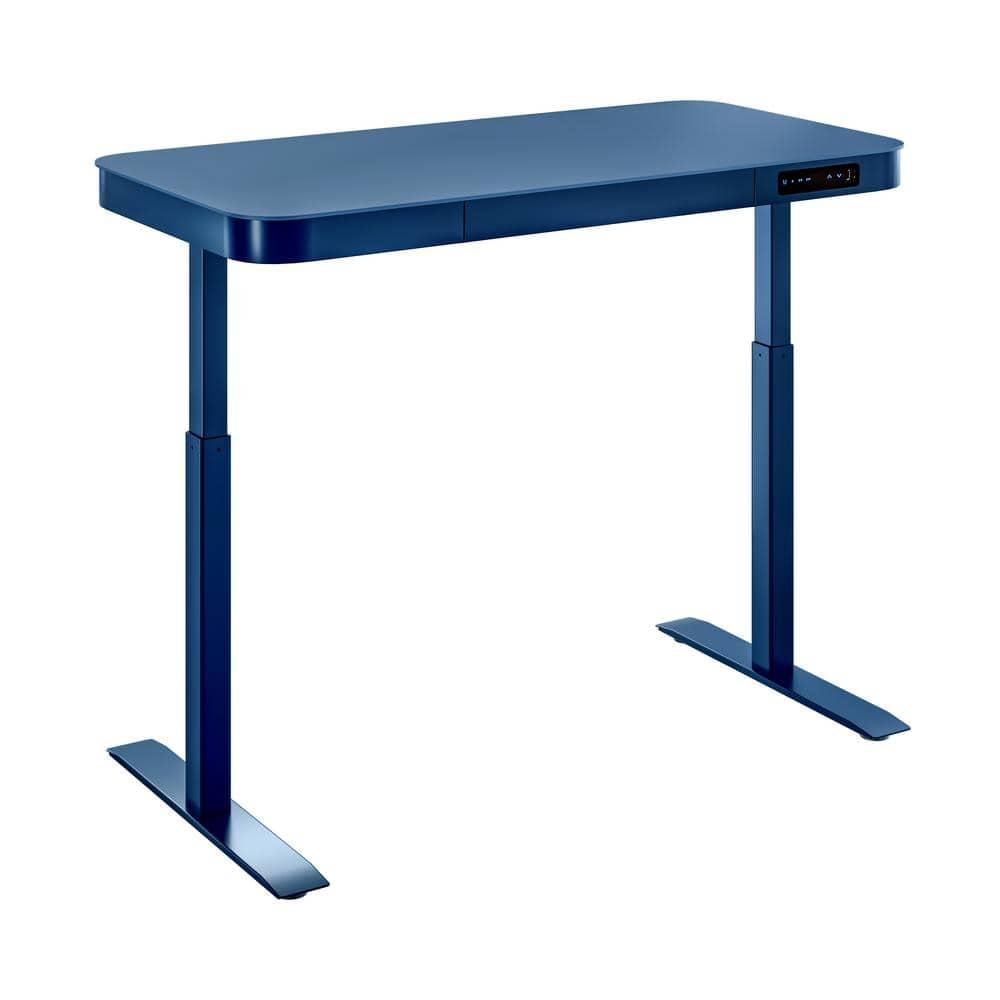 airLIFT 48" W Electric Adjustable Height Tempered Glass Desk
