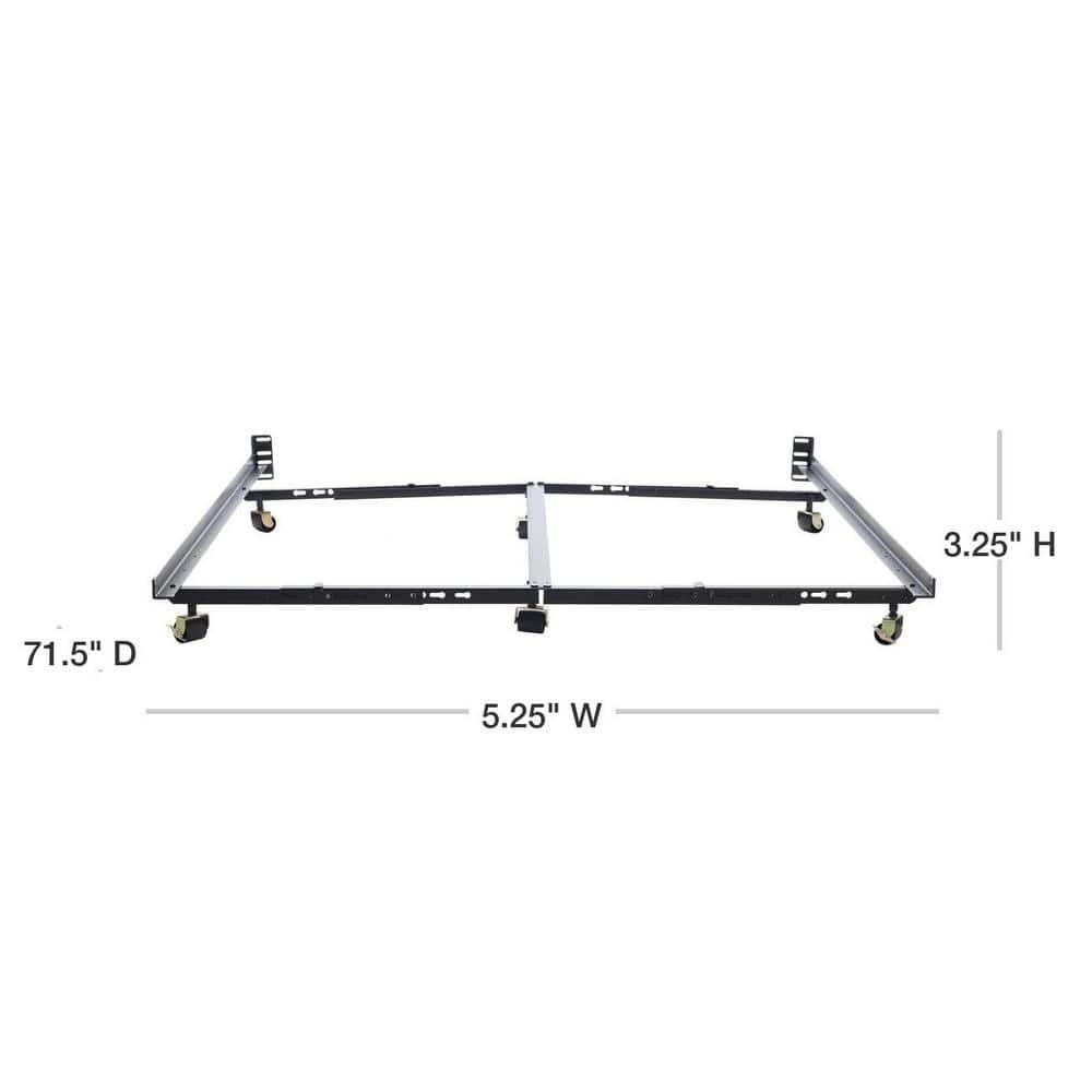 Home by Hollywood 4.5" Low Profile Premium Lev-R-Lock Bed Frame