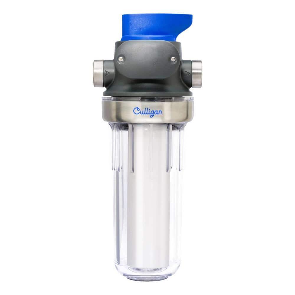 Culligan Whole House Sediment Water Filter: Filters Unpleasant Tastes & Odors, Mercury, Lead, Chlorine, 8000 Volume Capacity