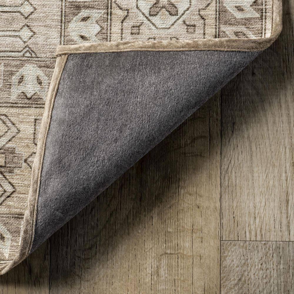 Nuloom Alecia Persian Machine Washable Indoor Area Rug, 5' x 8', Beige