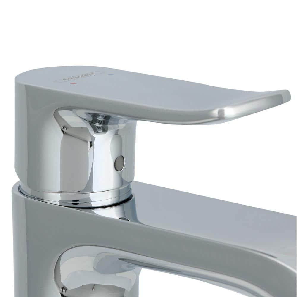 Metris Single Hole Bathroom Faucet with Drain Assembly