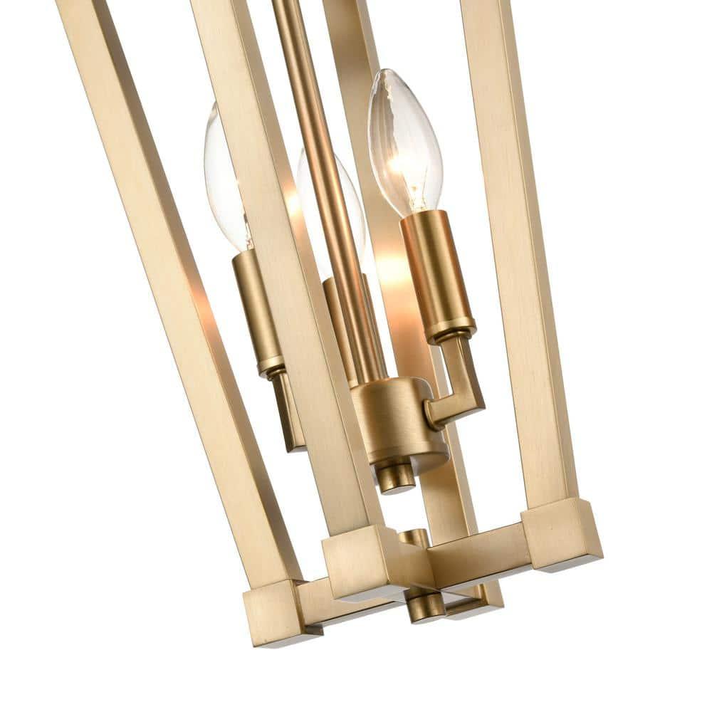 Millennium Lighting 3 - Light Pendant in  Modern Gold