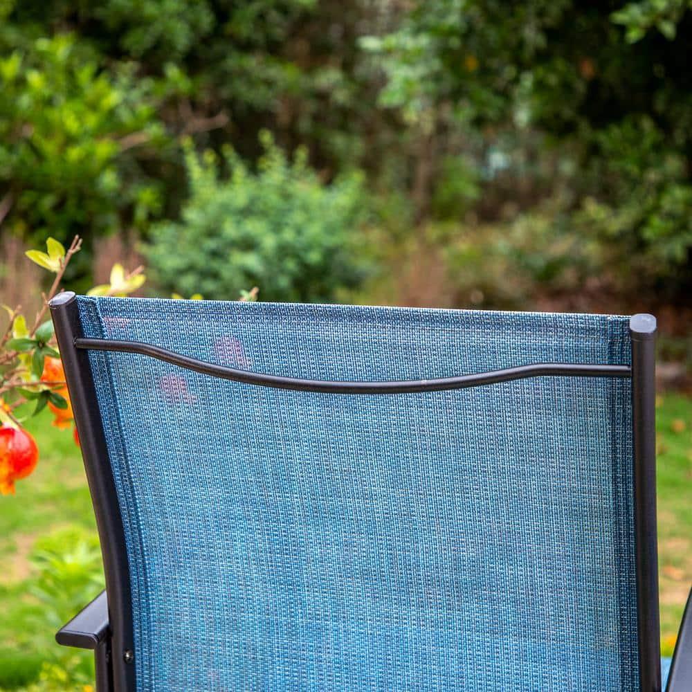 Argyri Powder-coated Steel Outdoor Dining Armchair