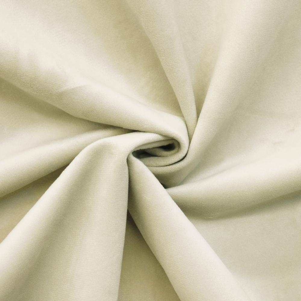 Thermaplus Seren Room Darkening Window Treatment Dual Header Curtain Panel for Bedroom Livingroom 50" x 84" Natural