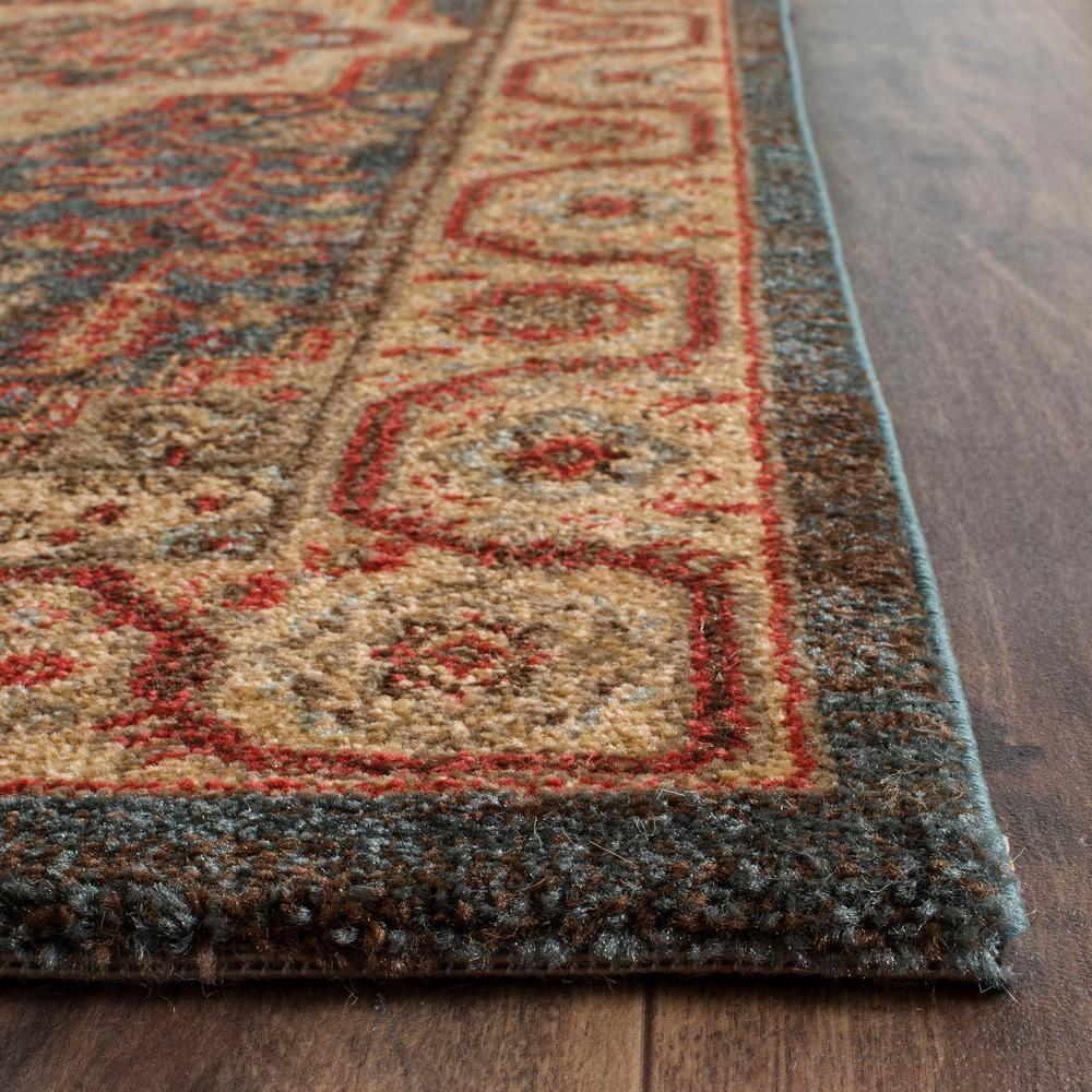 Mahal MAH656 Power Loomed Indoor Runner Rug - Navy/Natural - 2'2"x6' - Safavieh.
