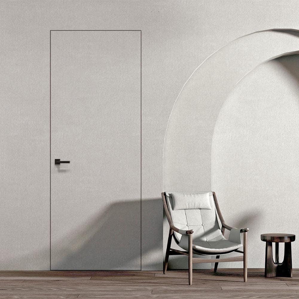 Belldinni Invisible Frameless Door Manufactured Wood Solid Core Regular Interior Door