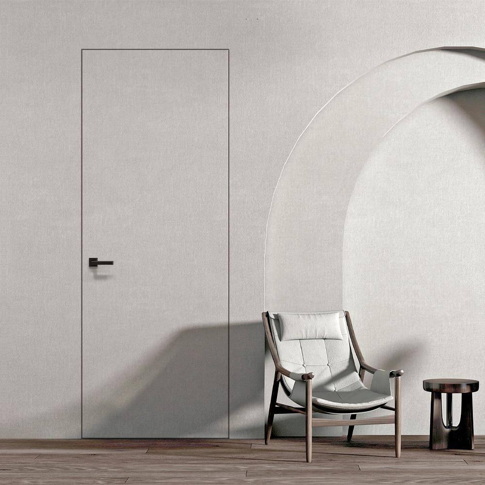 Belldinni Invisible Frameless Door Manufactured Wood Solid Core Regular Interior Door