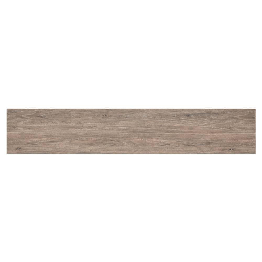 Evelyn&Zoe Kira 64" Wide Rectangular Console Table, Blackened Bronze/Antiqued Gray Oak