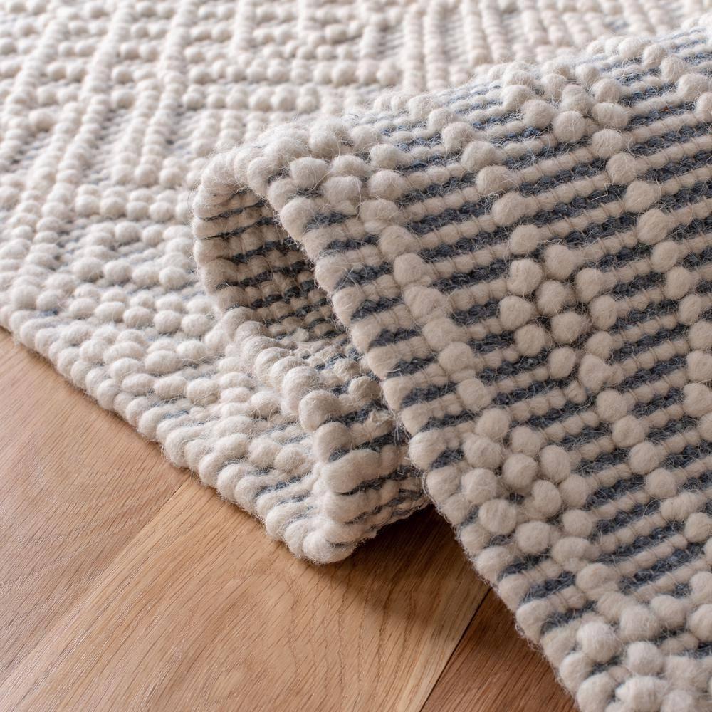 Natura NAT852 Hand Loomed Area Rug - Ivory/Grey - 5'x8' - Safavieh.