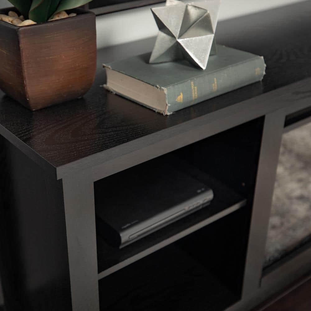 Walker Edison Traditional Fireplace TV Stand for TVs Up to 64" - Black
