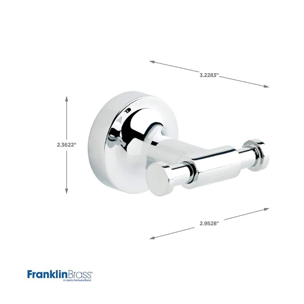 Voisin Double Towel Hook Bath Hardware Accessory