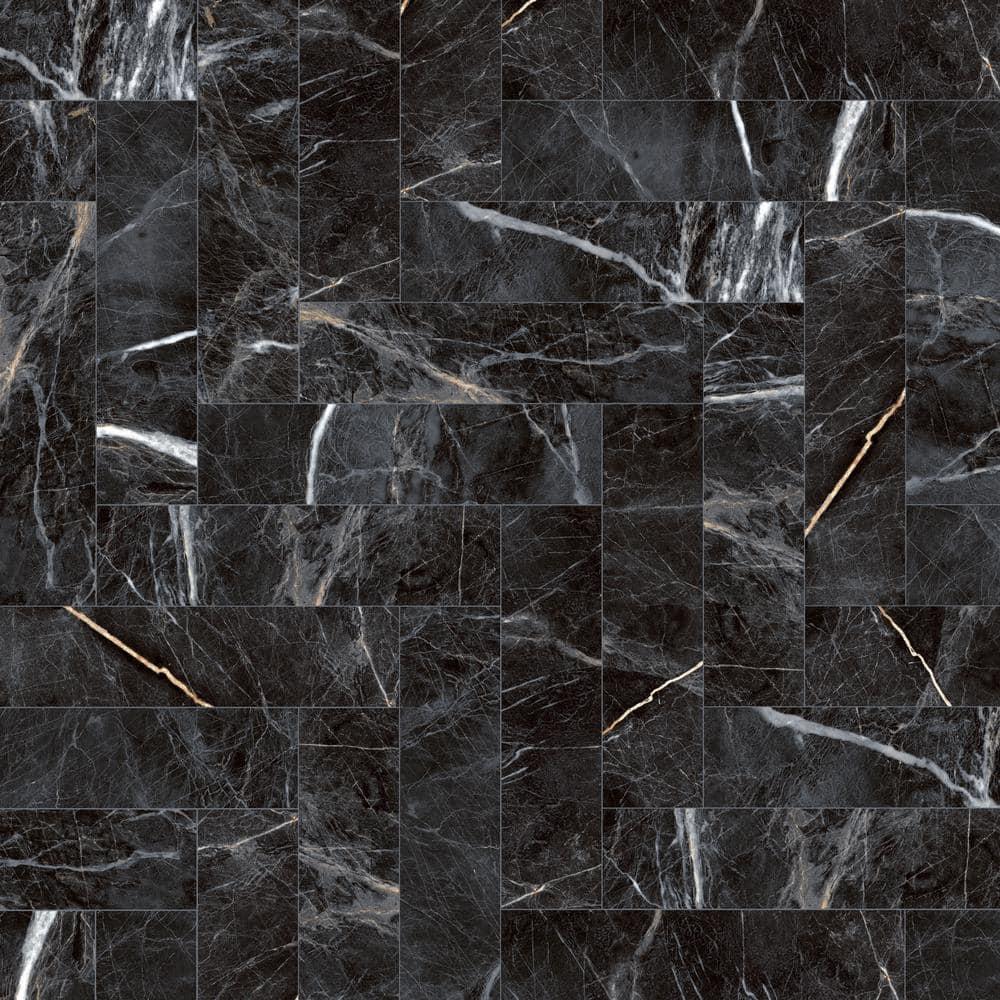 Pulpis 3" x 13" Beveled Porcelain Marble Look Subway Wall & Floor Tile