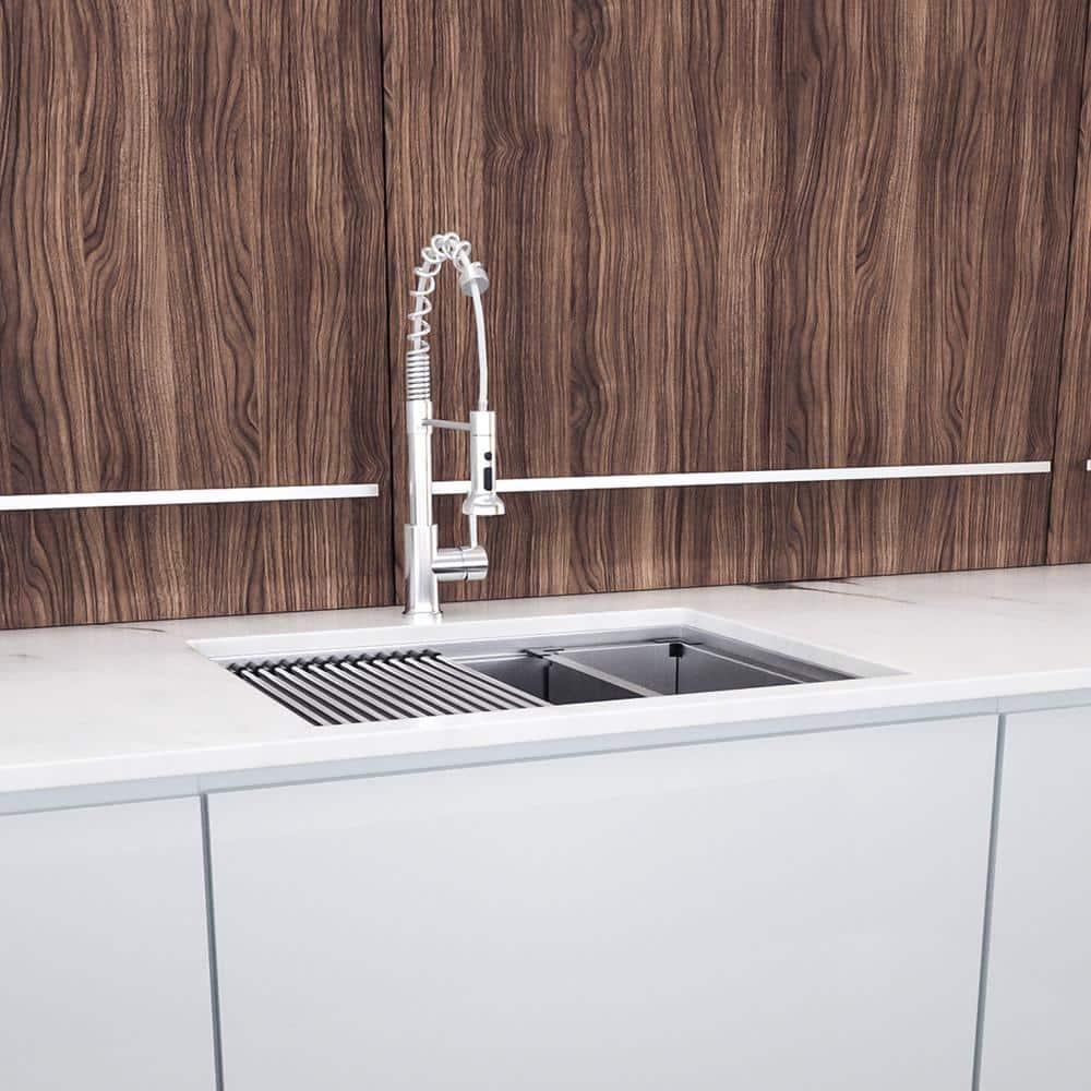 23'' L Undermount Single Bowl Stainless Steel Kitchen Sink