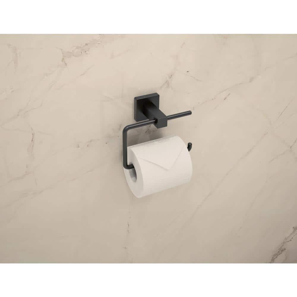 Duro Single Roll Toilet Paper Holder with Wall Mounting Hardware