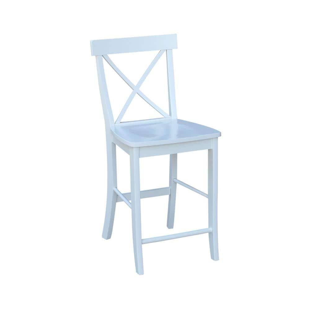 International Concepts X-Back Counter Height Stool - 24" Seat Height
