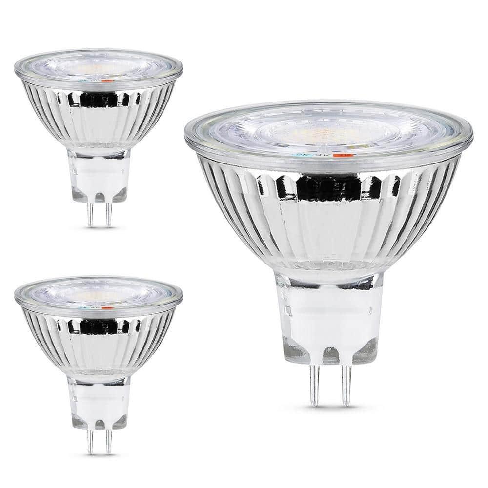 20W Equivalent MR16 GU5.3 Bi-Pin Dimmable 12V Track Light LED Flood Light Bulb 3000K/4000K/5000K Tunable White (18-Pack)