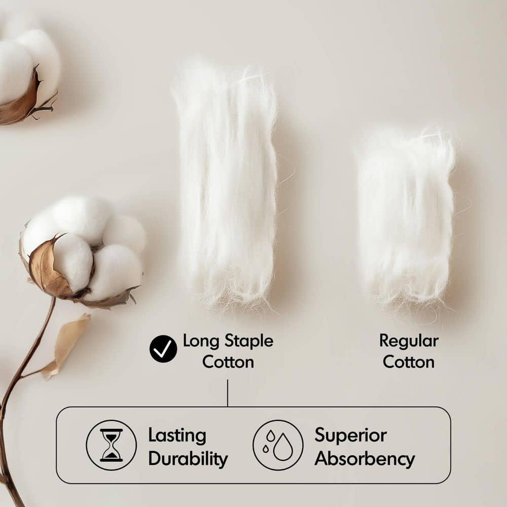 Madison Park Signature 800GSM Ultra-Soft 100% Cotton Absorbent Towel Set