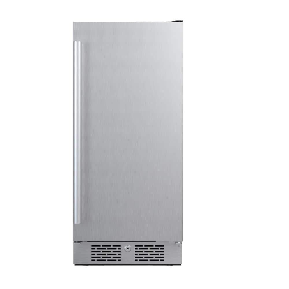 Avallon Afr152rh 15" Wide 3.3 Cu. Ft. Compact Refrigerator - Stainless Steel
