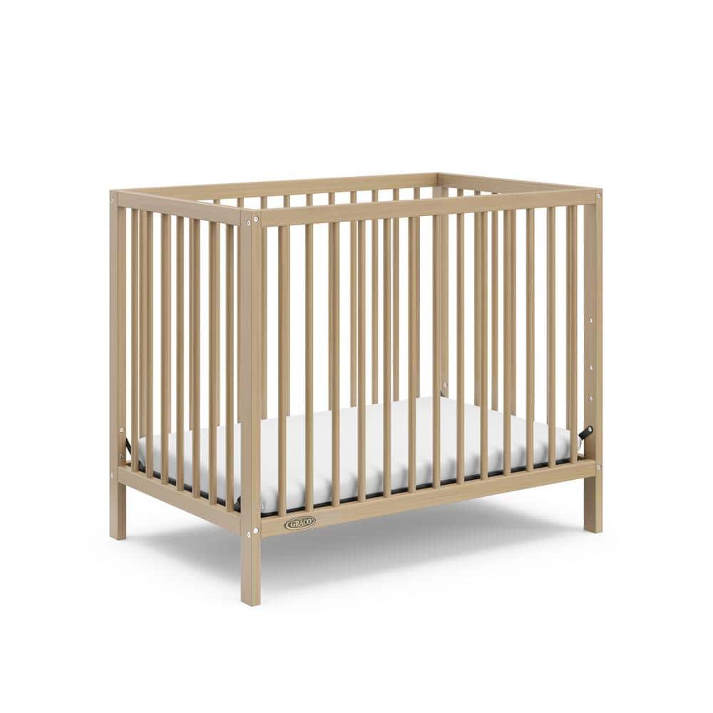 Teddi 4-in-1 Mini Convertible Crib with Mattress