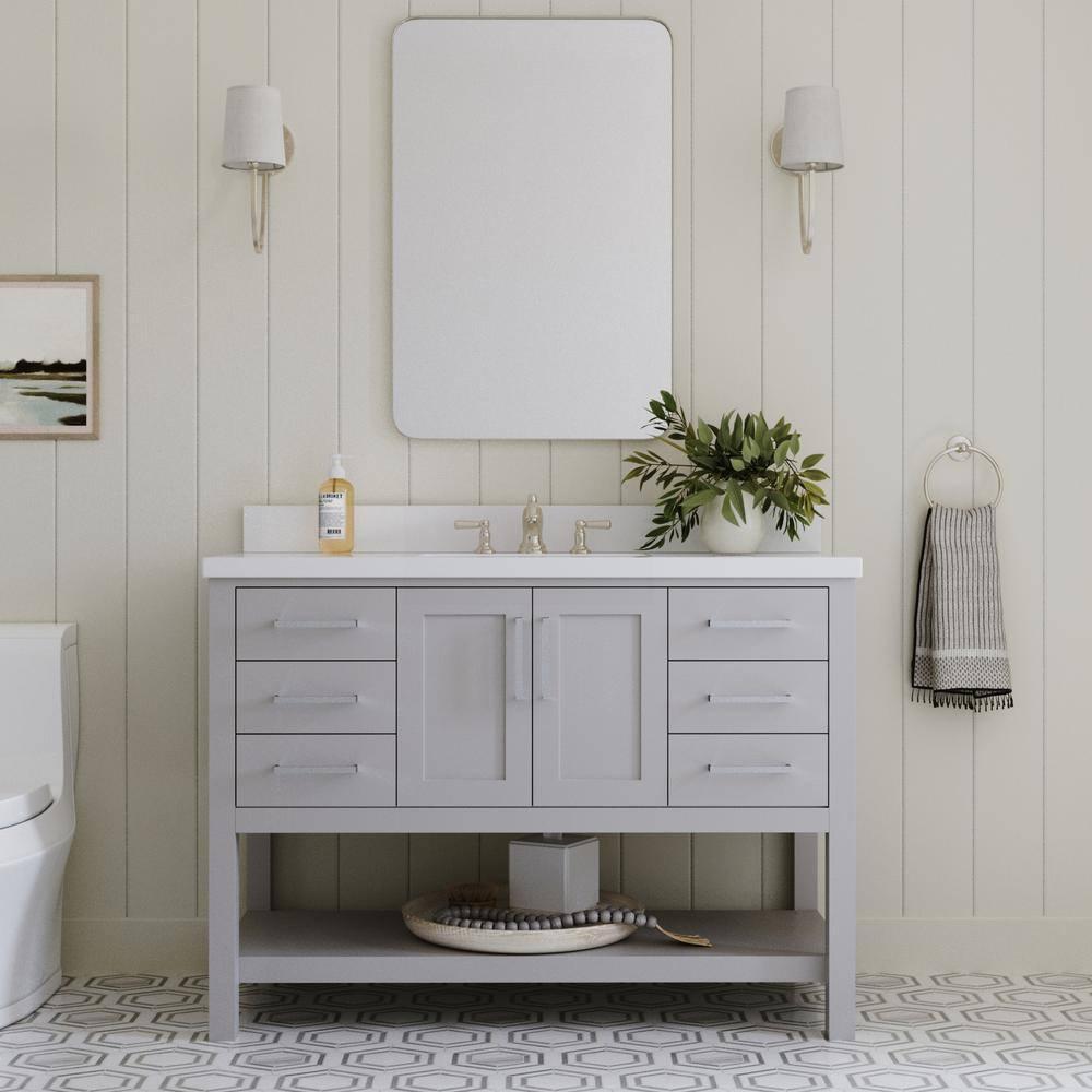 Magnolia Bath Vanity Rectangular Basin S049SWQ
