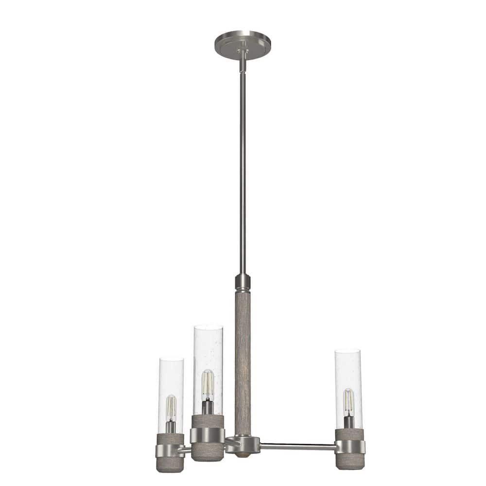 Hunter River Mill 3 Light Chandelier Ceiling Light Fixture