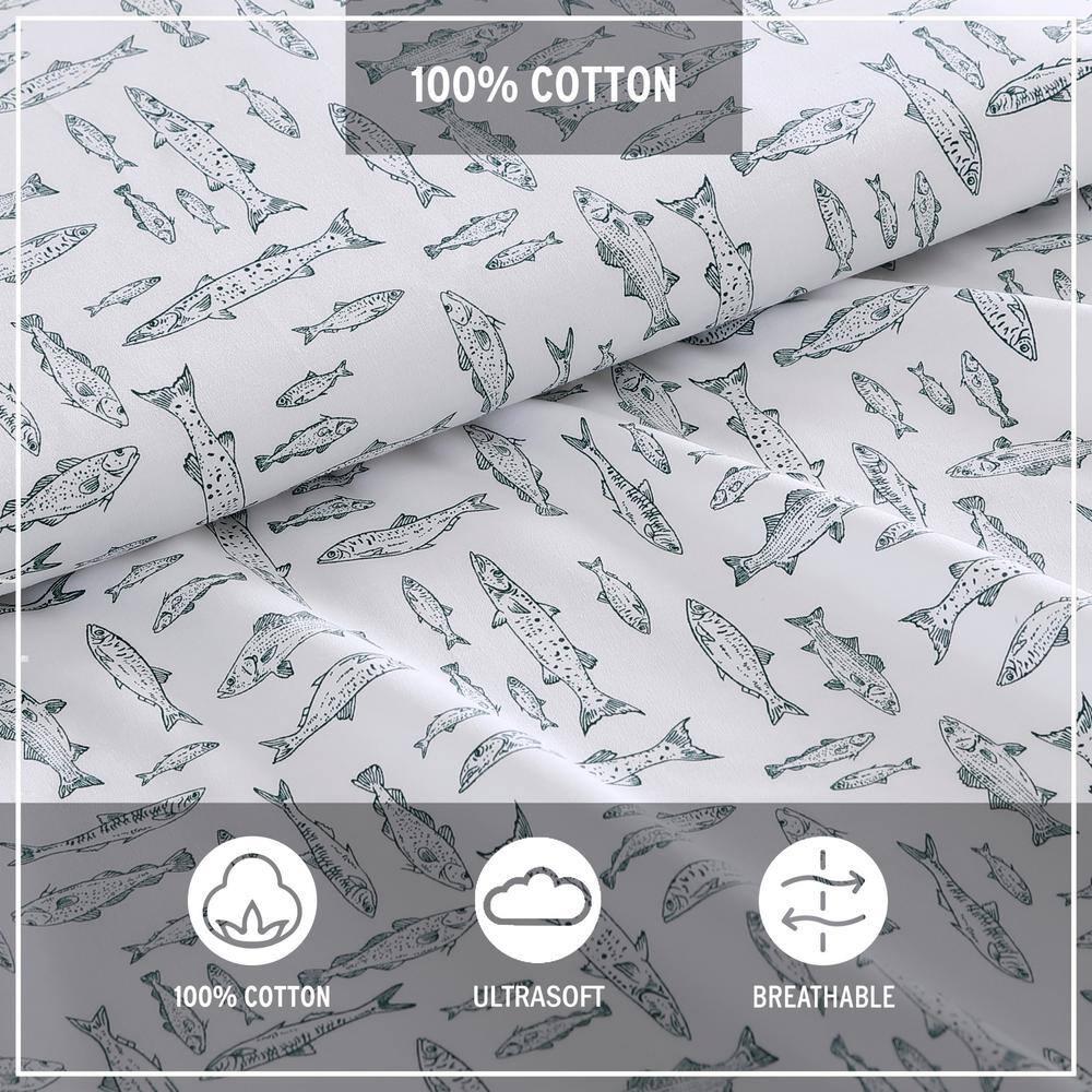 Eddie Bauer Eddie Bauer Printed Cotton Percale Sheet Sets