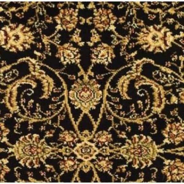 Lyndhurst LNH219 Power Loomed Accent Rug - Black/Ivory - 3'3"x5'3" - Safavieh.