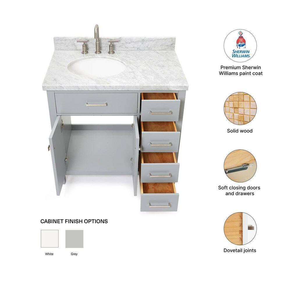 Parvez 36.25'' W Single Vanity