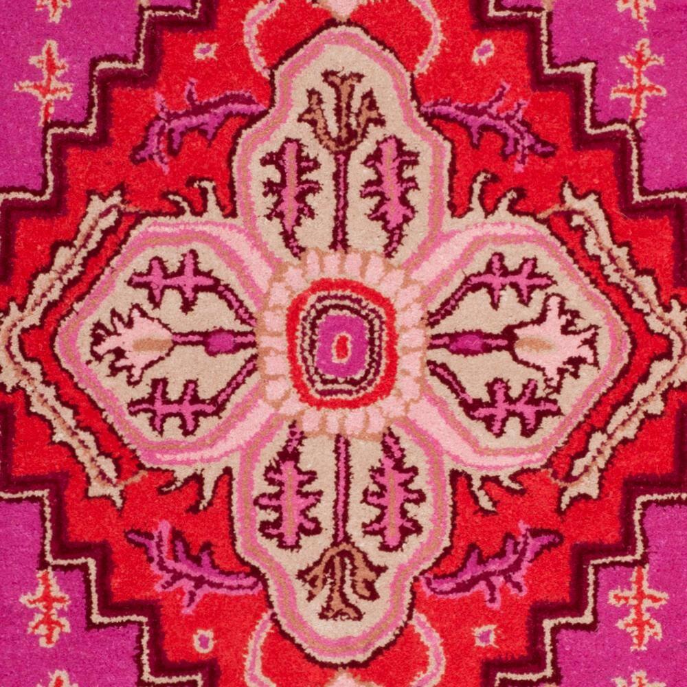 Bellagio BLG545 Hand Tufted Area Rug - Red/Pink - 6'x9' - Safavieh.