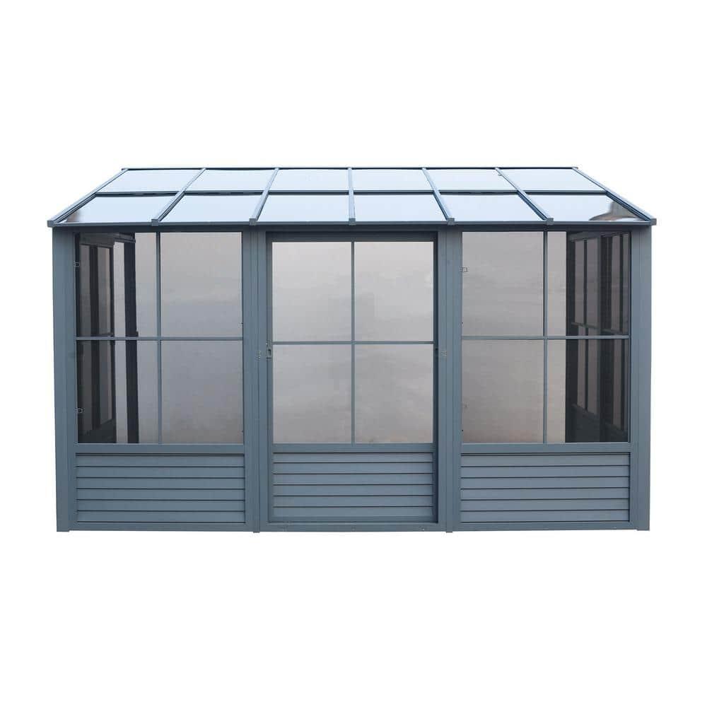 Gazebo Penguin Florence - Wall Mounted Solarium Polycarbonate Roof