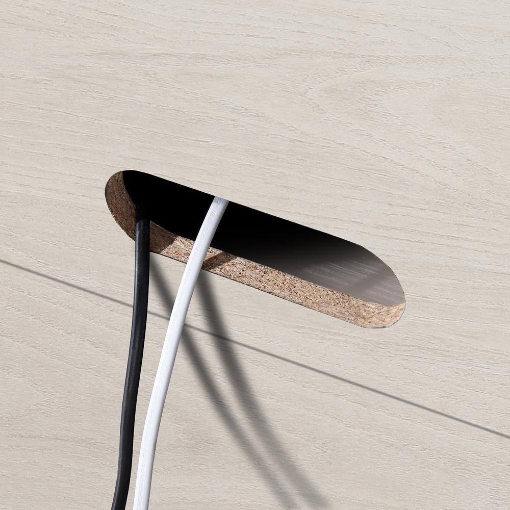 Evelyn&Zoe Tillman 28" Wide Rectangular Accent Cabinet, Alder White