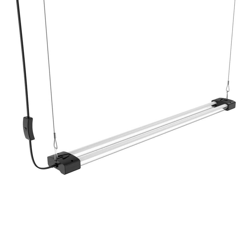 BoostGro 3FT LED Grow Light Full Spectrum with Enriched Red Light Linkable Design for Indoor Plants and Gardening (1-pack)