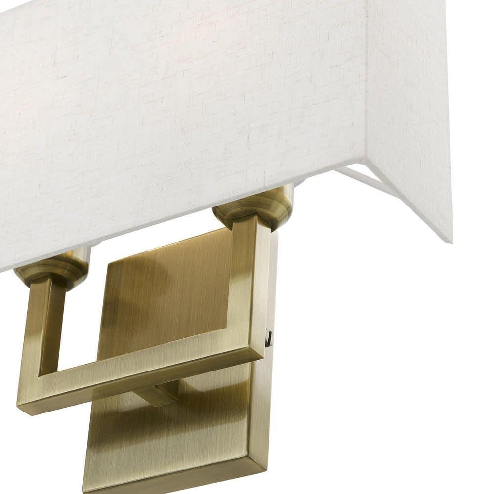 Livex Lighting Pierson 2 - Light Wall Light in  Antique Brass