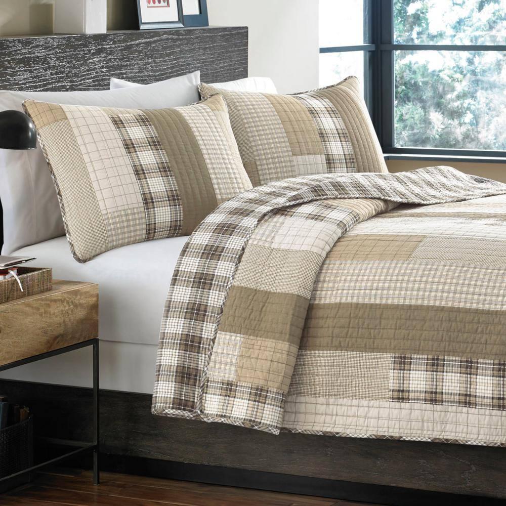 Eddie Bauer Eddie Bauer Fairview Cotton Reversible Quilt Set