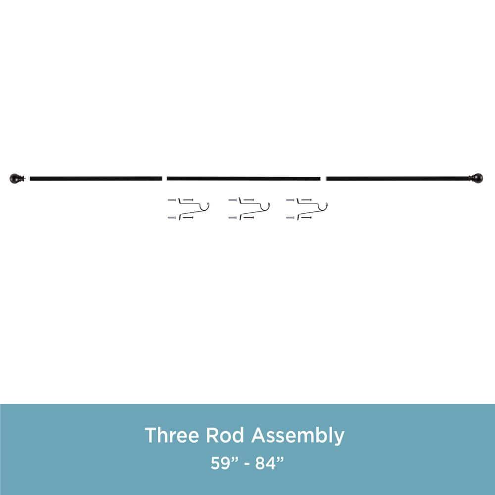 Layla 1" Single Curtain Rod