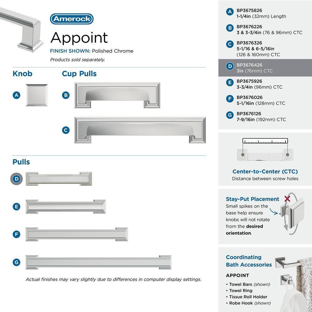 Appoint Bar Pull
