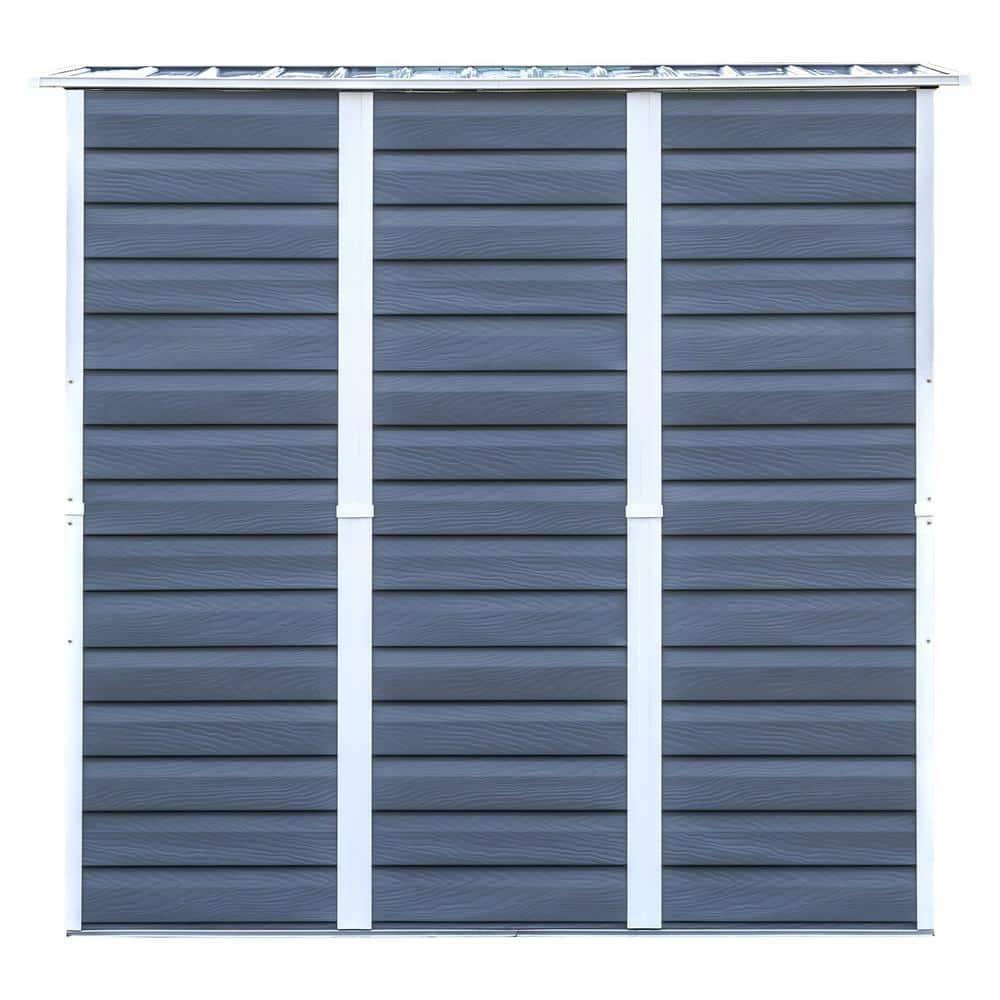 Arrow Shed-in-a-Box 6 ft. W x 4 ft. D Metal Horizontal Storage Shed