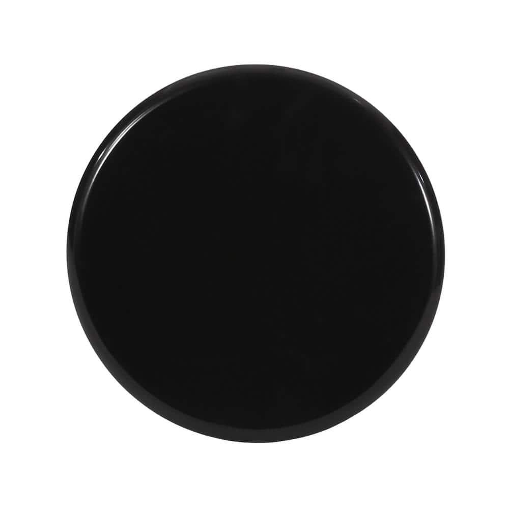 Aston Metal Outdoor Side Table, Black