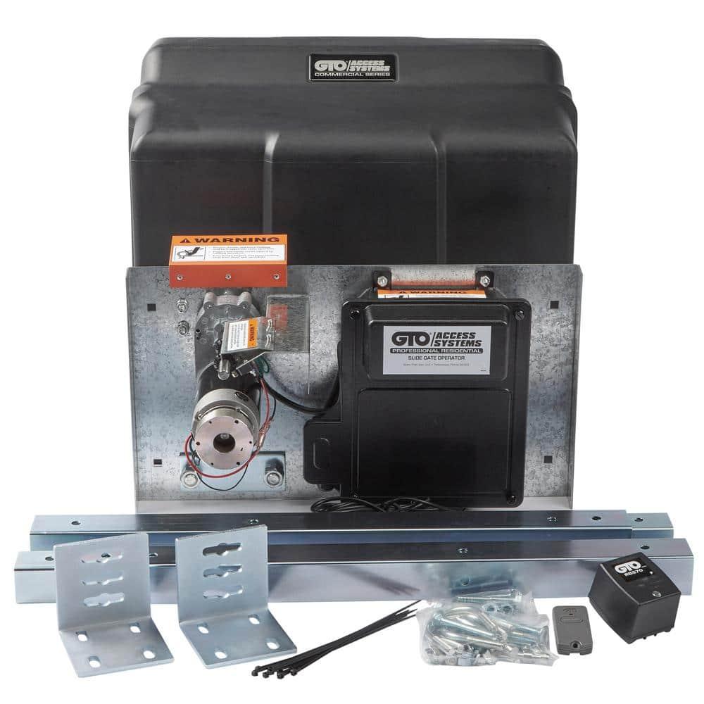 Linear Slide Gate,18"H,Solar PRO-SL2000B