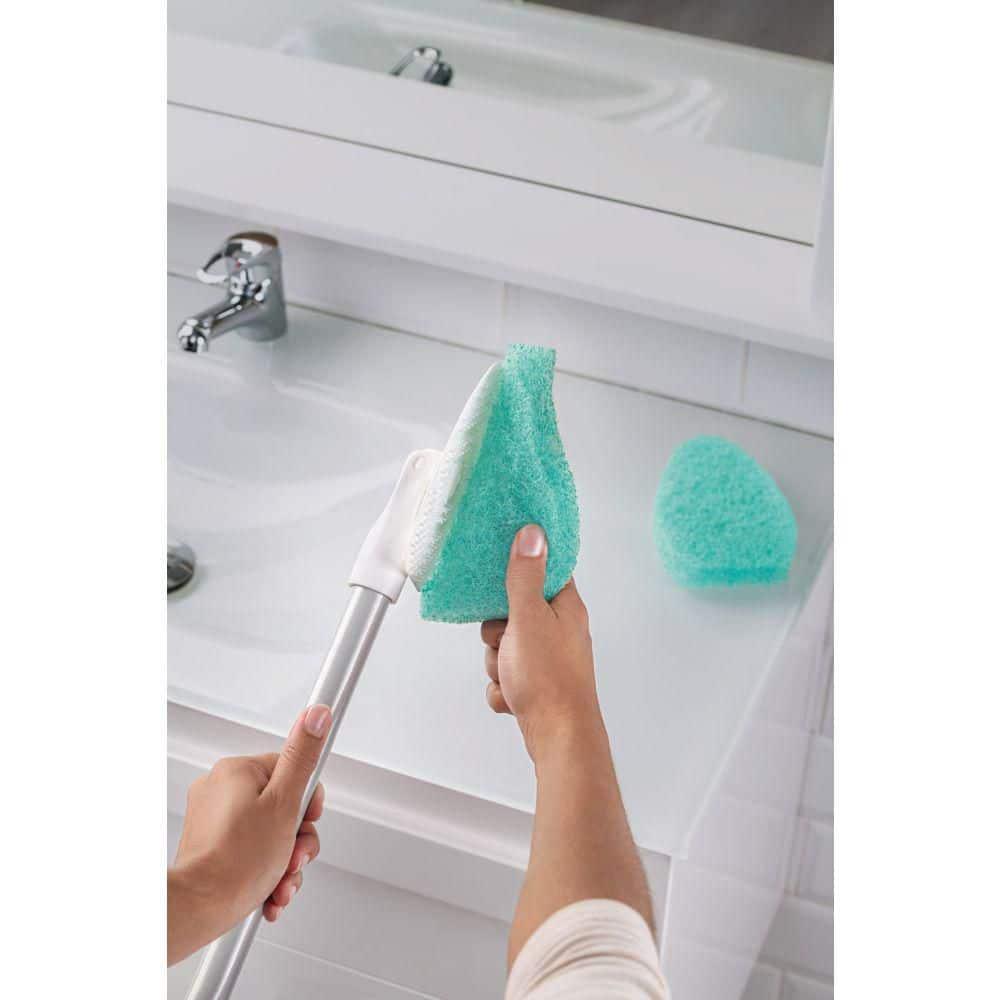 Scotch-Brite Non-Scratch Tub and Shower Scrubber Scrub Brush (2-Pack)