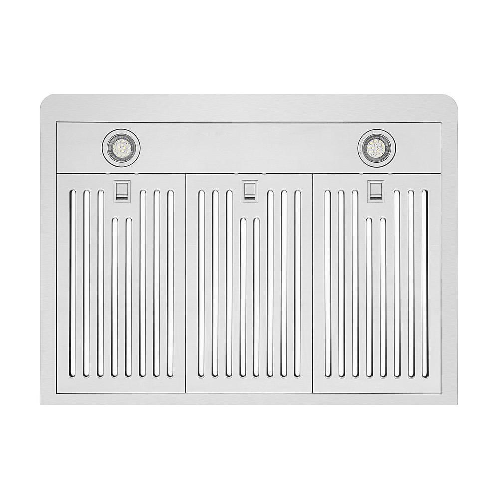 Empava 36" Stainless Steel 500 CFM Ducted (Vented) Wall Range Hood with Baffle Filter