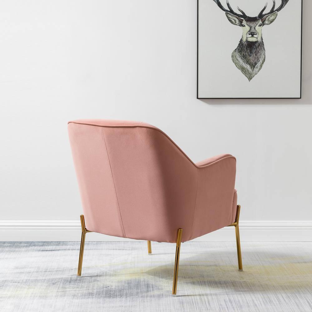 Cleo 26" Wide Contemporary Chair with Recessed Arms