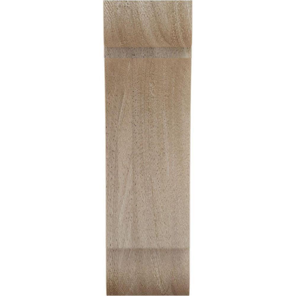 Ekena Millwork Olympic 6'' H x 1.75'' W x 6'' D Solid Wood Standard Bracket