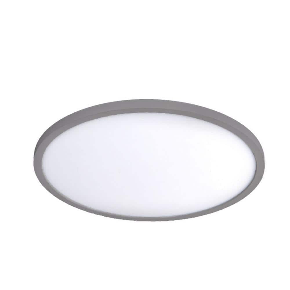 Simple Circle Dimmable LED Flush Mount Light