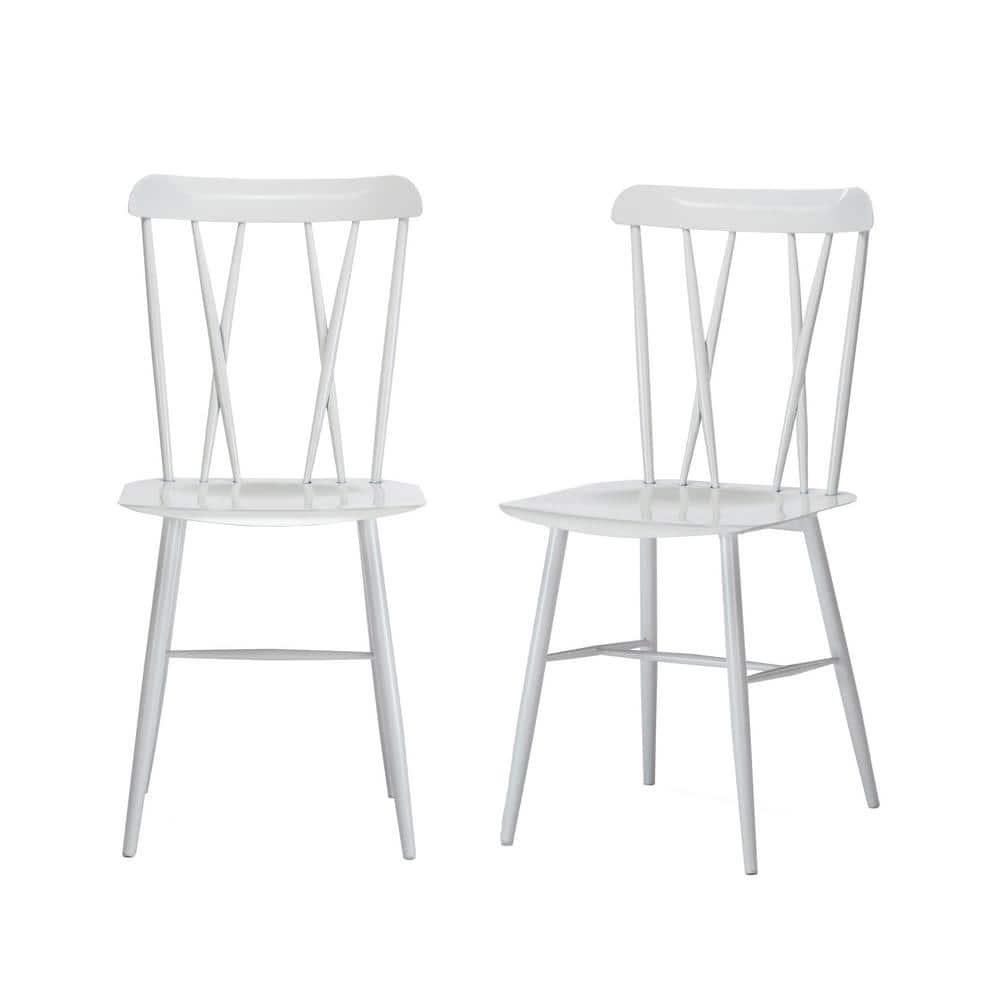 Savannah Dining Chair, White - Set of 2