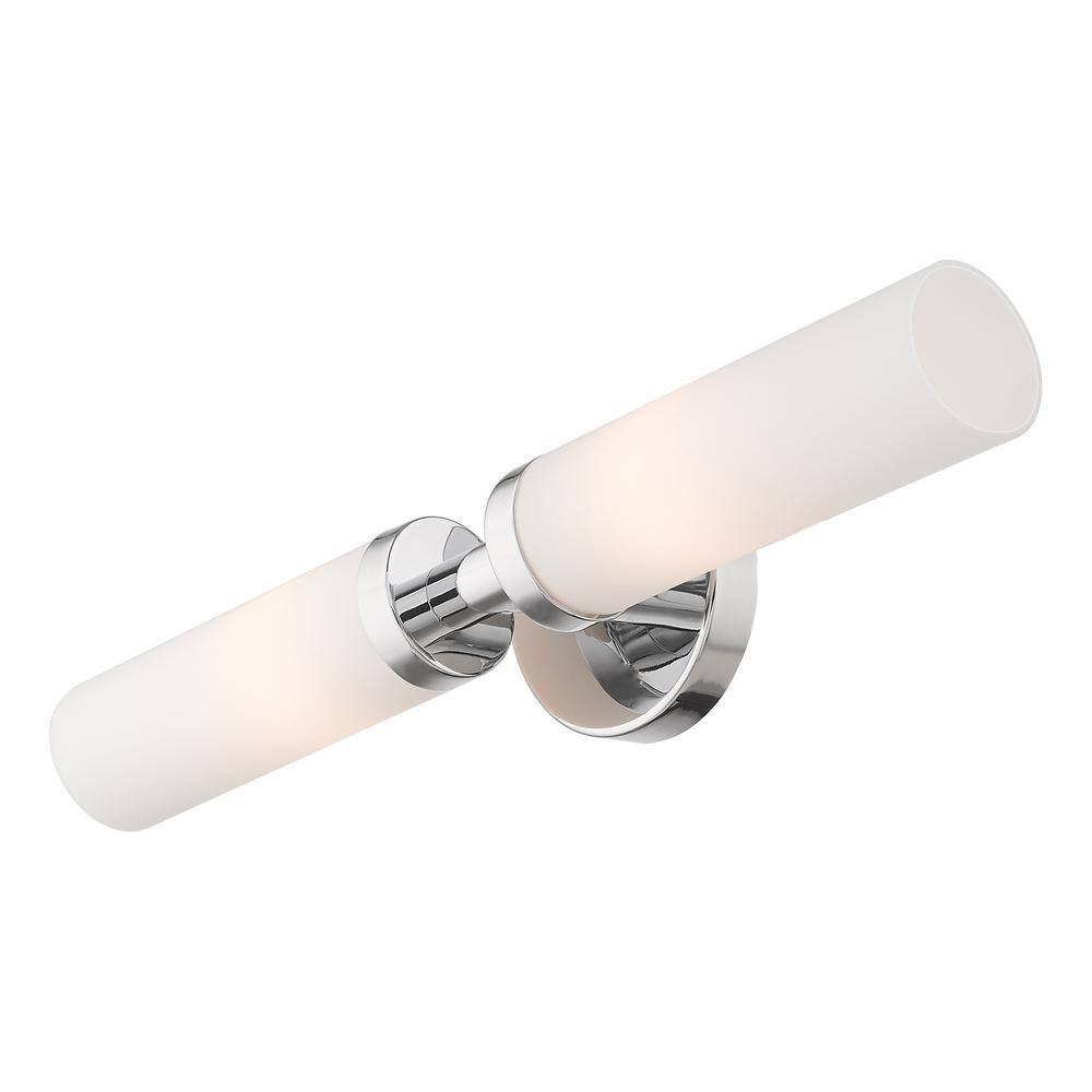 Livex Lighting Aero 2 - Light Vanity in  Polished Chrome