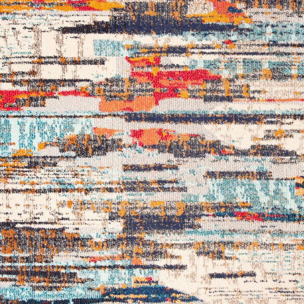 Madison MAD419 Power Loomed Indoor Area Rug - Ivory/Multi - 5'3"x7'6" - Safavieh