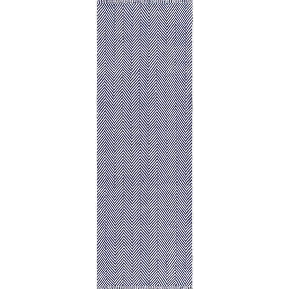 nuLOOM Kimberely Hand Loomed Runner Rug, 2' 6" x 6', Navy