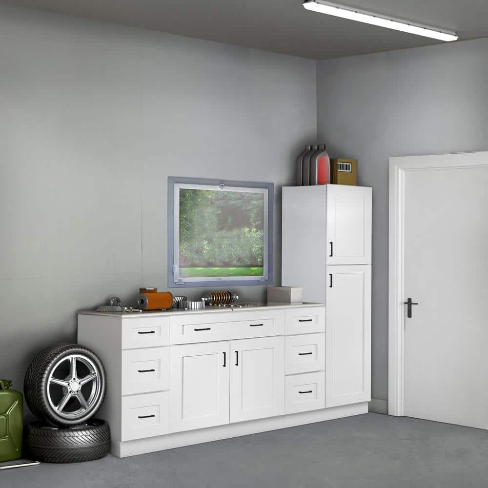 Design House Design House Brookings Unassembled Shaker Drawer Base Kitchen Cabinet