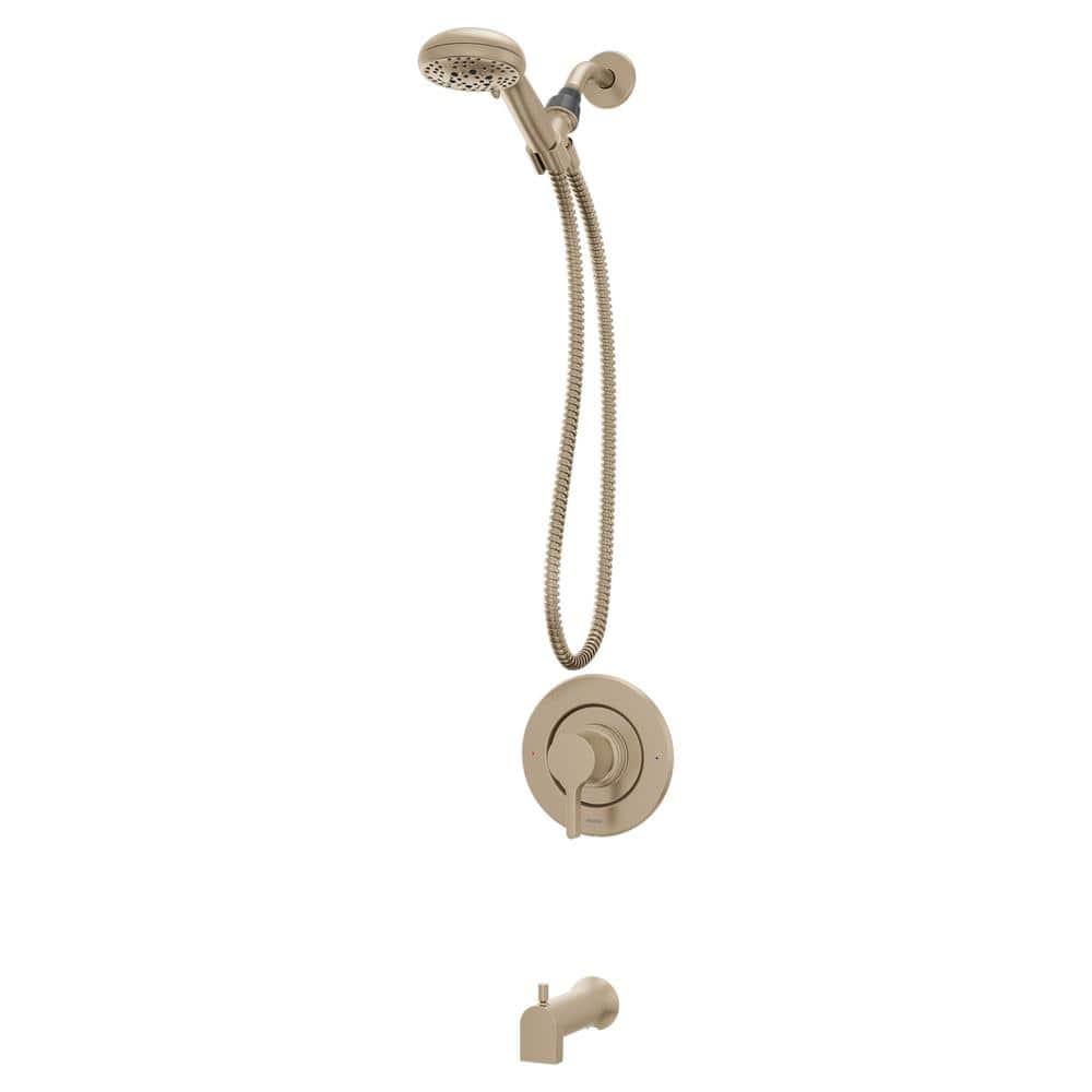 Beric Tub & Shower Faucet with Handheld Showerhead, Valve Included